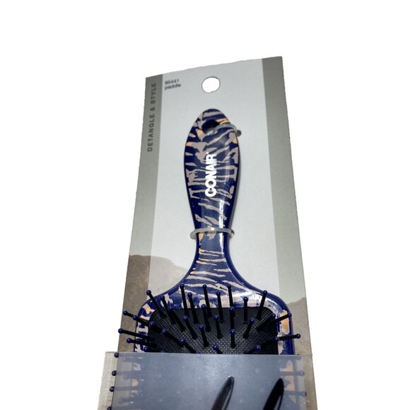 Conair Primrose Paddal Hair Brush New Womens Detangle Style Brush Comfort Handle - Picture 3 of 6